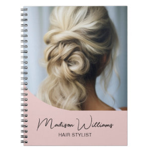 Carnet Salon de coiffure moderne pour styliste personnali