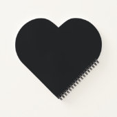 Carnet Salon de coiffure Or et noir (Dos)
