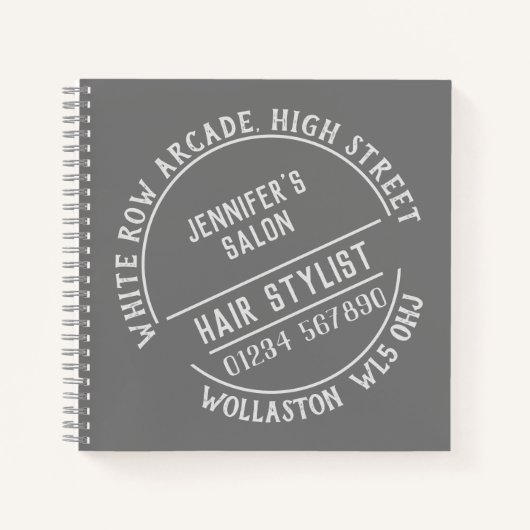 Carnet Salon du coiffeur (Devant)