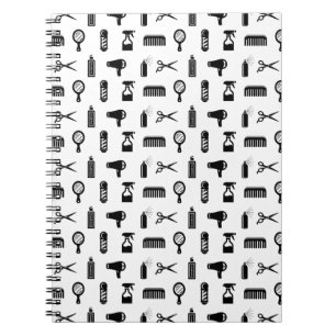 Carnet Salon et coiffeur Motif COULEUR PERSONNALISÉE