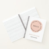 Carnet Salon moderne minimaliste et Spa (Intérieur)