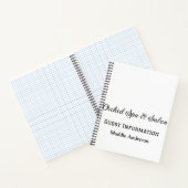 Carnet salon spa de voyage informations sur les invités p (Intérieur)