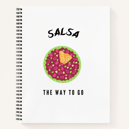 Carnet Salsa le chemin (Devant)