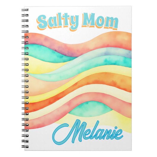 Carnet Salty Mom Cool Summer  (Devant)