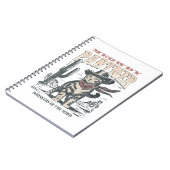 Carnet Salut associé cow-boy chat (Côté gauche)