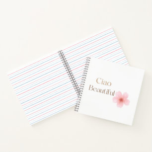 Carnet Salut Belle, Cadeau Floral Élégant