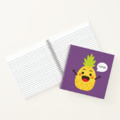 Carnet Salut les amis ! Illustration d'ananas (Intérieur)