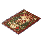 Carnet Salutation au coin du feu du Père Noël (Côté gauche)