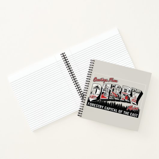 Carnet Salutation De Derry Maine (Intérieur)