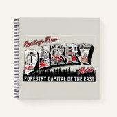 Carnet Salutation De Derry Maine (Devant)