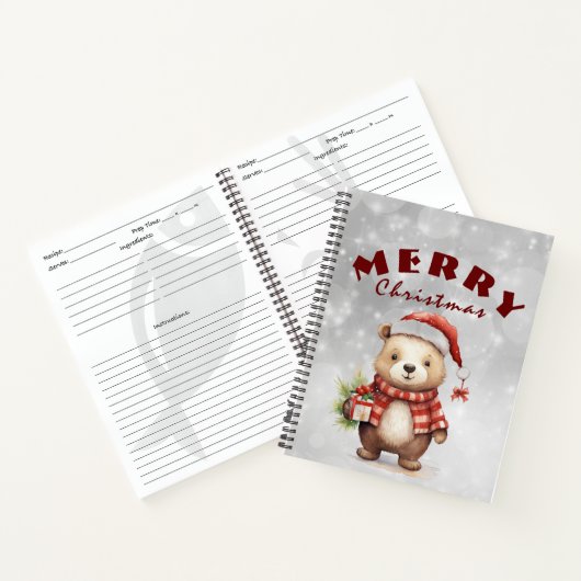 Carnet Salutation de Noël (Intérieur)