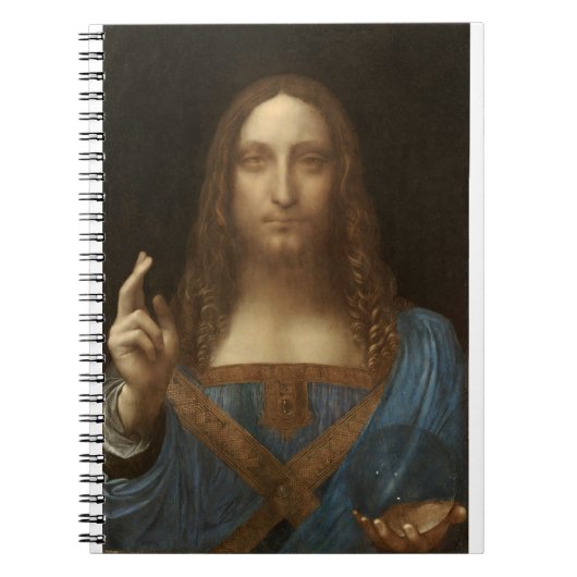Carnet Salvator Mundi par Leonardo da Vinci (Devant)
