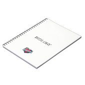 Carnet Samantha Heart White (Côté gauche)