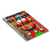 Carnet Samba couleurs du carnaval Hakuna Matata blings.pn (Côté Droit)