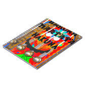 Carnet Samba couleurs du carnaval Hakuna Matata blings.pn (Côté gauche)