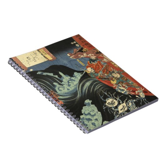 Carnet Samurai Battant Crabes et Fantômes (Côté Droit)