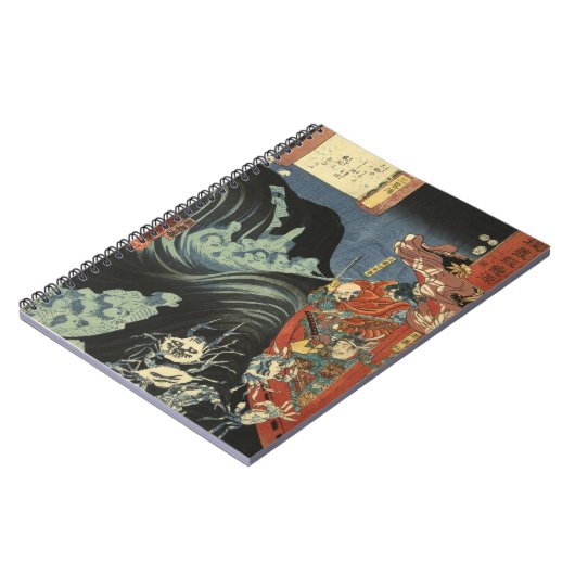 Carnet Samurai Battant Crabes et Fantômes (Côté gauche)