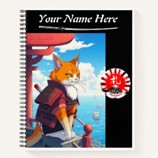 Carnet Samurai Chat Respect Spiral