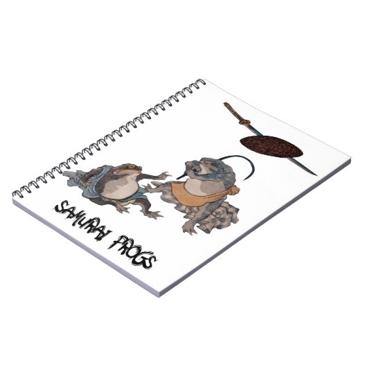 CARNET SAMURAI FROGS SCÈNE #1 (Côté gauche)