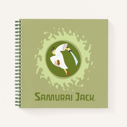 Carnet Samurai Jack Leaping Graphic (Devant)