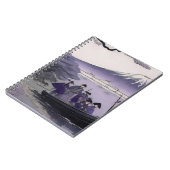 Carnet Samurai Notebook Mount Fuji Japanese Art (Côté gauche)