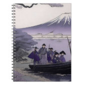 Carnet Samurai Notebook Mount Fuji Japanese Art (Devant)