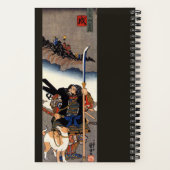 Carnet Samurai Warrior et son chien - Bois japonais (Verso)