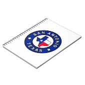 Carnet San Antonio Texas (Côté gauche)