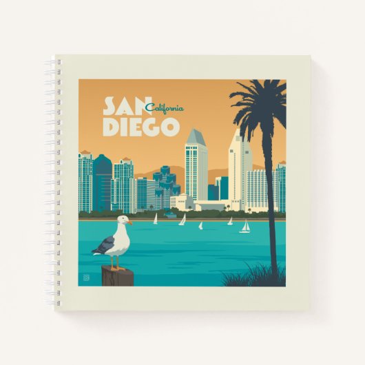 Carnet San Diego, Californie (Devant)