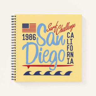 Carnet San Diego Surf Challenge 1986