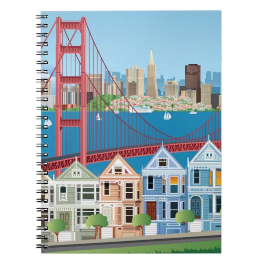 Carnet San Francisco, CA | la ville par la baie (Devant)