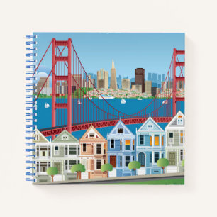 Carnet San Francisco, Californie La Ville Au Bord De La