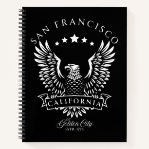 Carnet San Francisco La Ville Dorée Californie Vintage