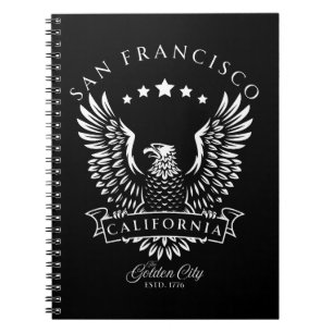 Carnet San Francisco La Ville Dorée Californie Vintage