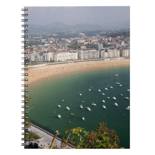 Carnet San Sebastian, Espagne. La ville basque de San (Devant)