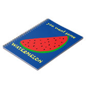 Carnet sandia (Côté gauche)