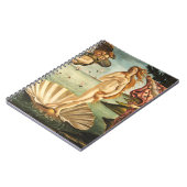 Carnet Sandro Botticelli Birth Of Vénus (Côté gauche)