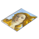 Carnet Sandro Botticelli - Détail de la naissance de Vénu (Côté gauche)