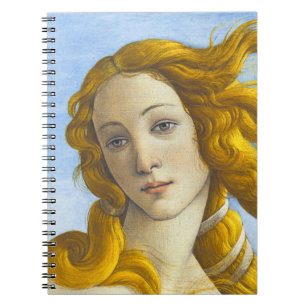Carnet Sandro Botticelli - Détail de la naissance de Vénu