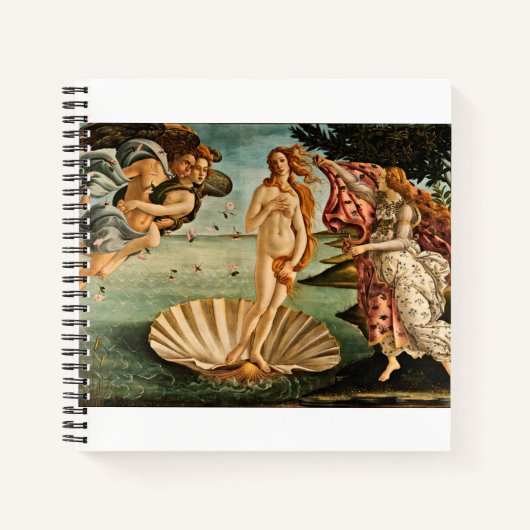 Carnet Sandro Botticelli - La Naissance De Vénus (Devant)