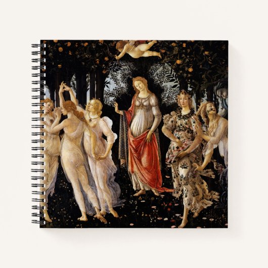 Carnet Sandro Botticelli - La Primavera (Devant)