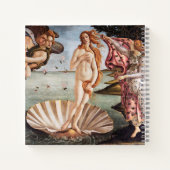 Carnet Sandro Botticelli - Naissance de Vénus (Dos)