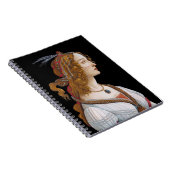 Carnet Sandro Botticelli - Portrait de Simonetta Vespucci (Côté Droit)