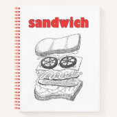 Carnet Sandwich (Devant)