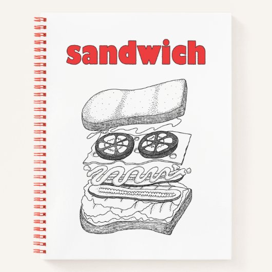 Carnet Sandwich (Devant)