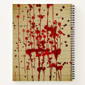 Carnet sanglant (Dos)