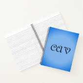 Carnet Sangria Cornflower Blue (Intérieur)