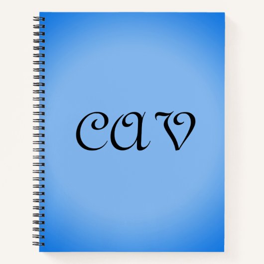 Carnet Sangria Cornflower Blue (Devant)