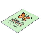 Carnet Sans Changement Il N'Y Aurait Pas De Papillons (Côté gauche)