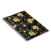 Carnet Sans couture avec orchidées de bijoux (Côté Droit)